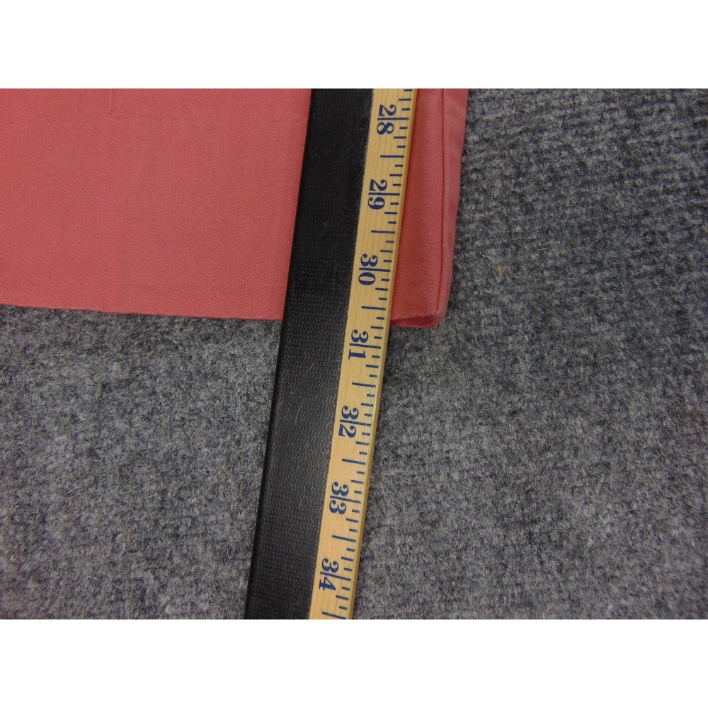 Bills Khakis Pants Mens 34x31 Red Chino Straight Fit Flat Front Made in USA - Picture 6 of 10
